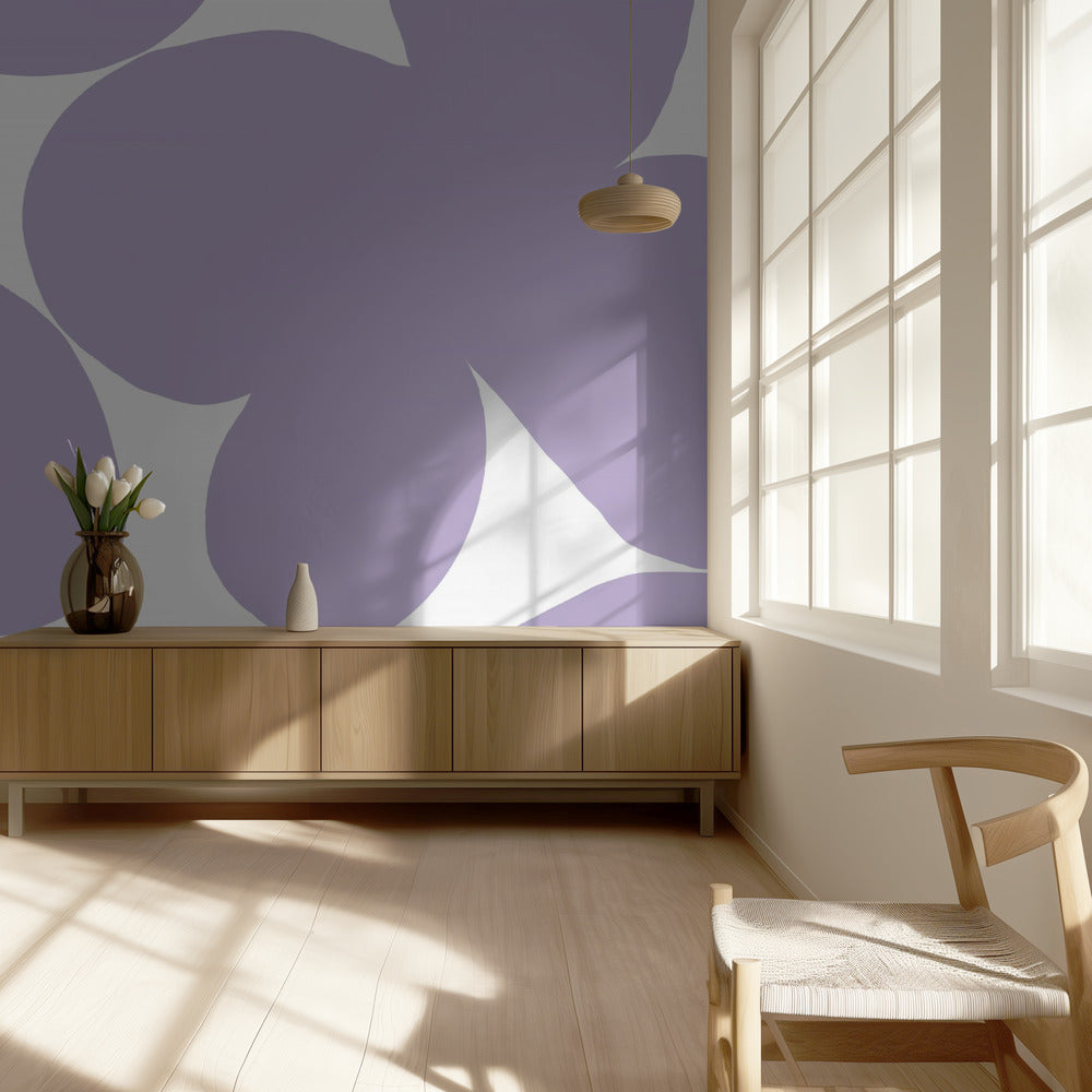 Lavendelblaadjes Droom | Behang