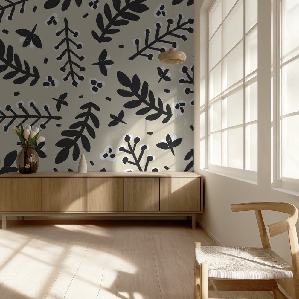 Leafy Whimsy | Wallpaper