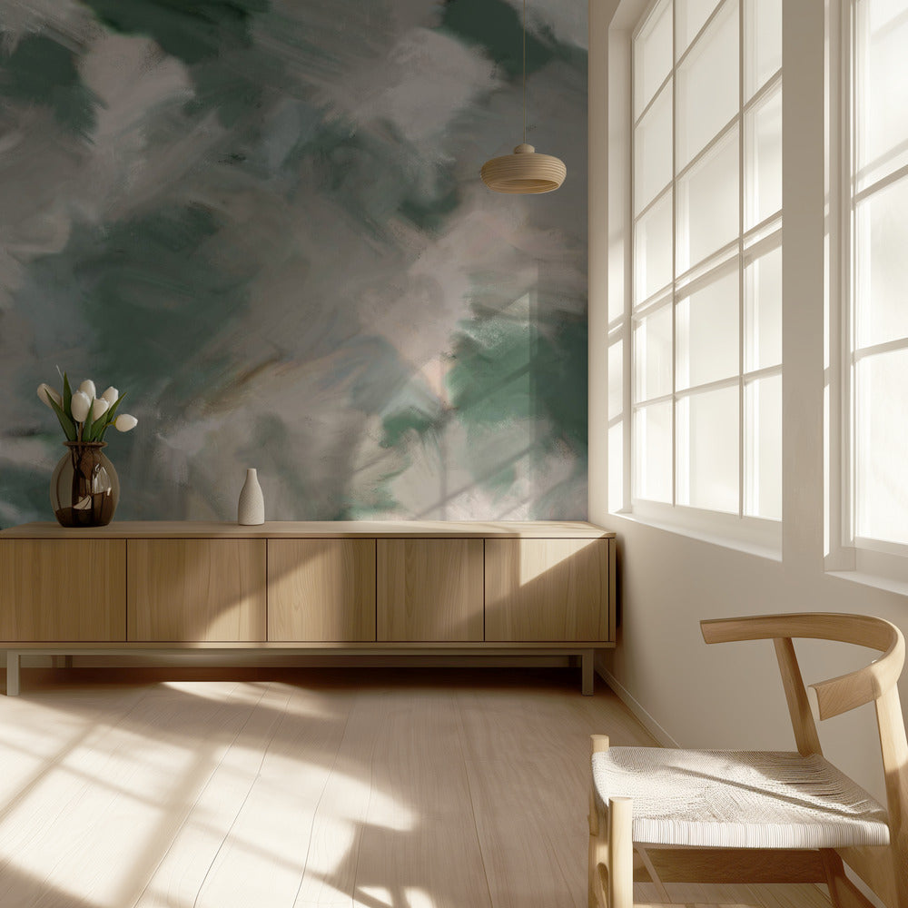 Fluisterende bladeren | Behang