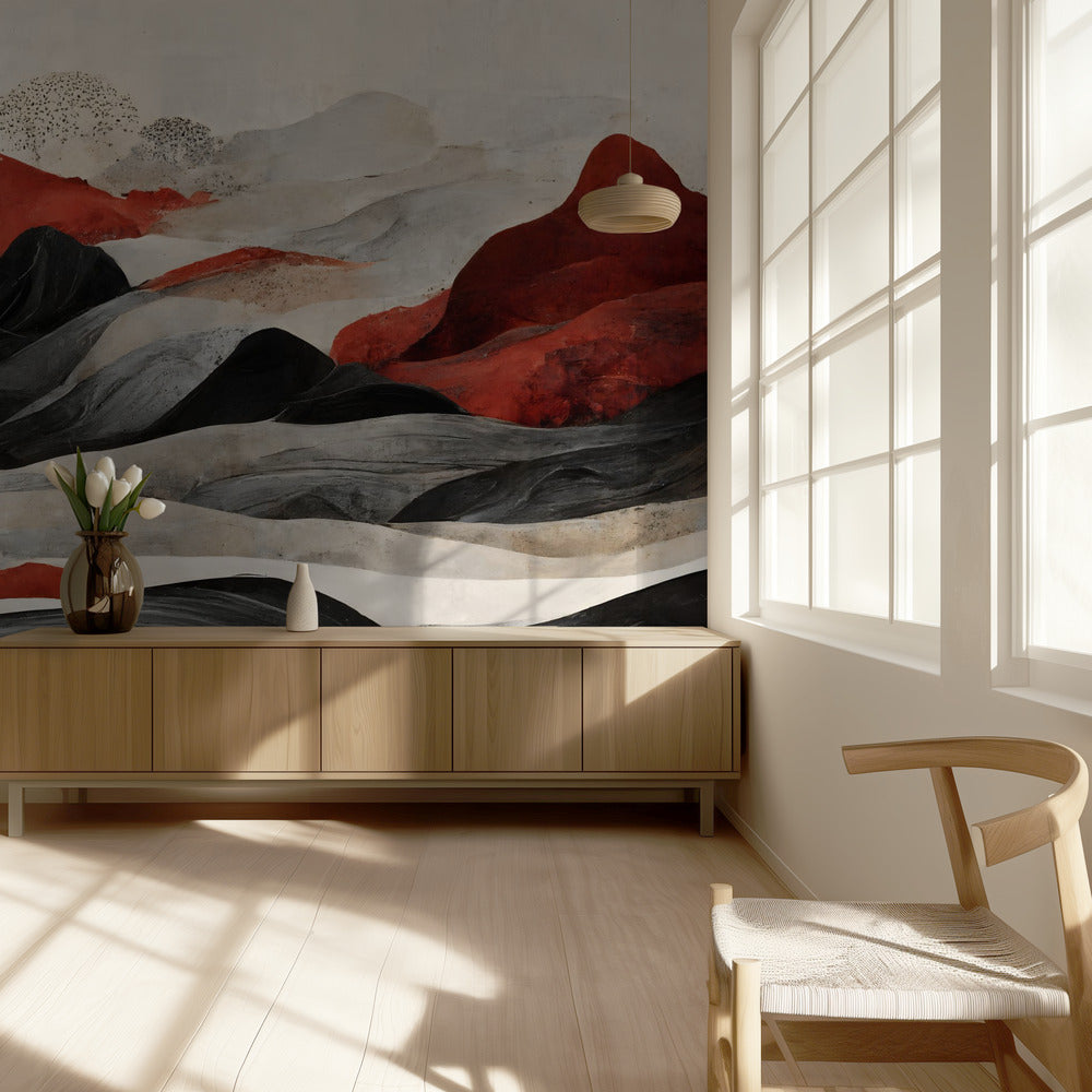 Crimson Peaks | Behang