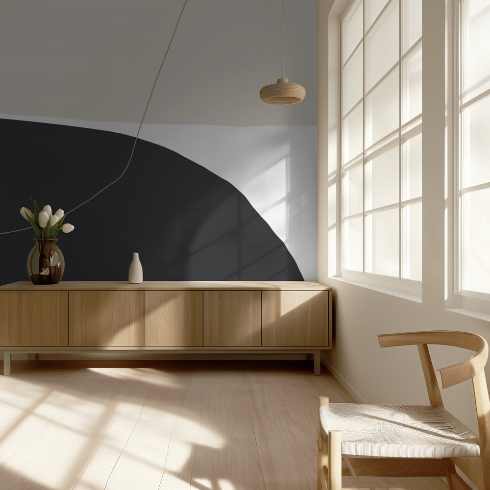 Gebogen Divide | Behang