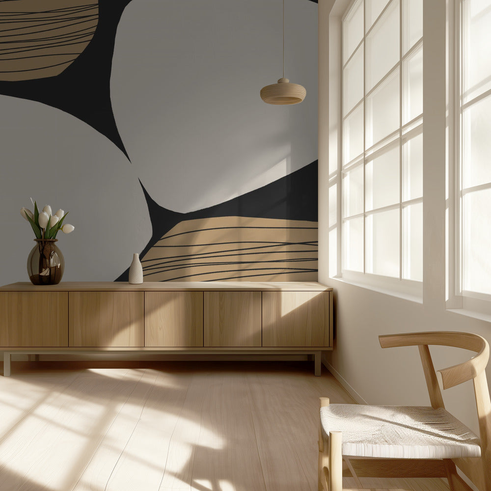 Organic Harmony Forms | Wallpaper