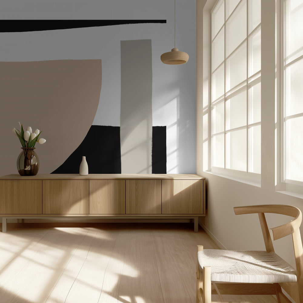 Minimale Geometrie | Behang