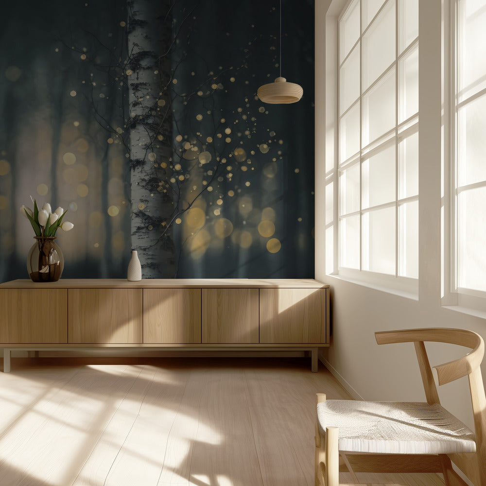Betoverde berken | Behang