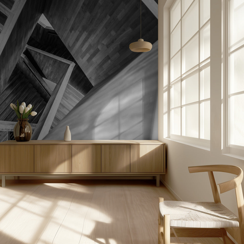 Trappen zoals Escher | Behang