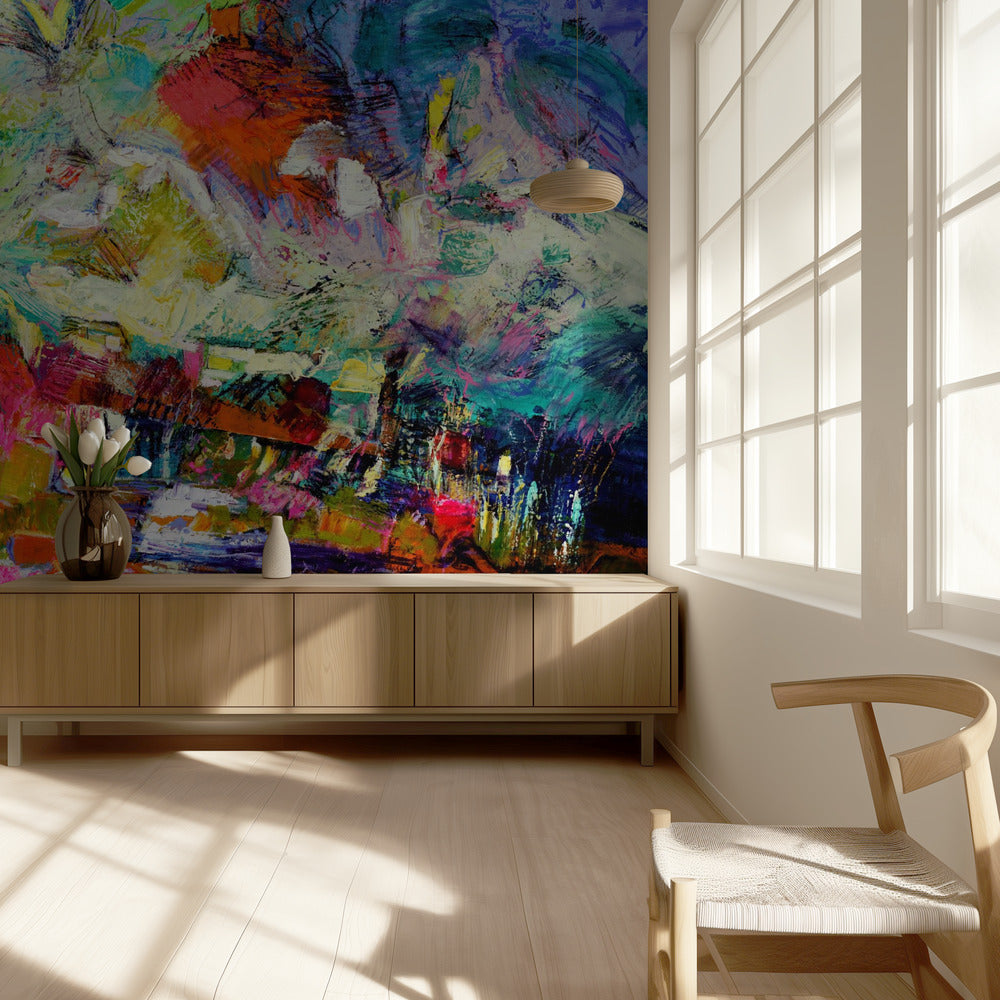 Expressionistisch Abstract | Behang