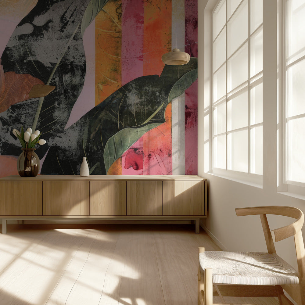 Tropische elegantie | Behang