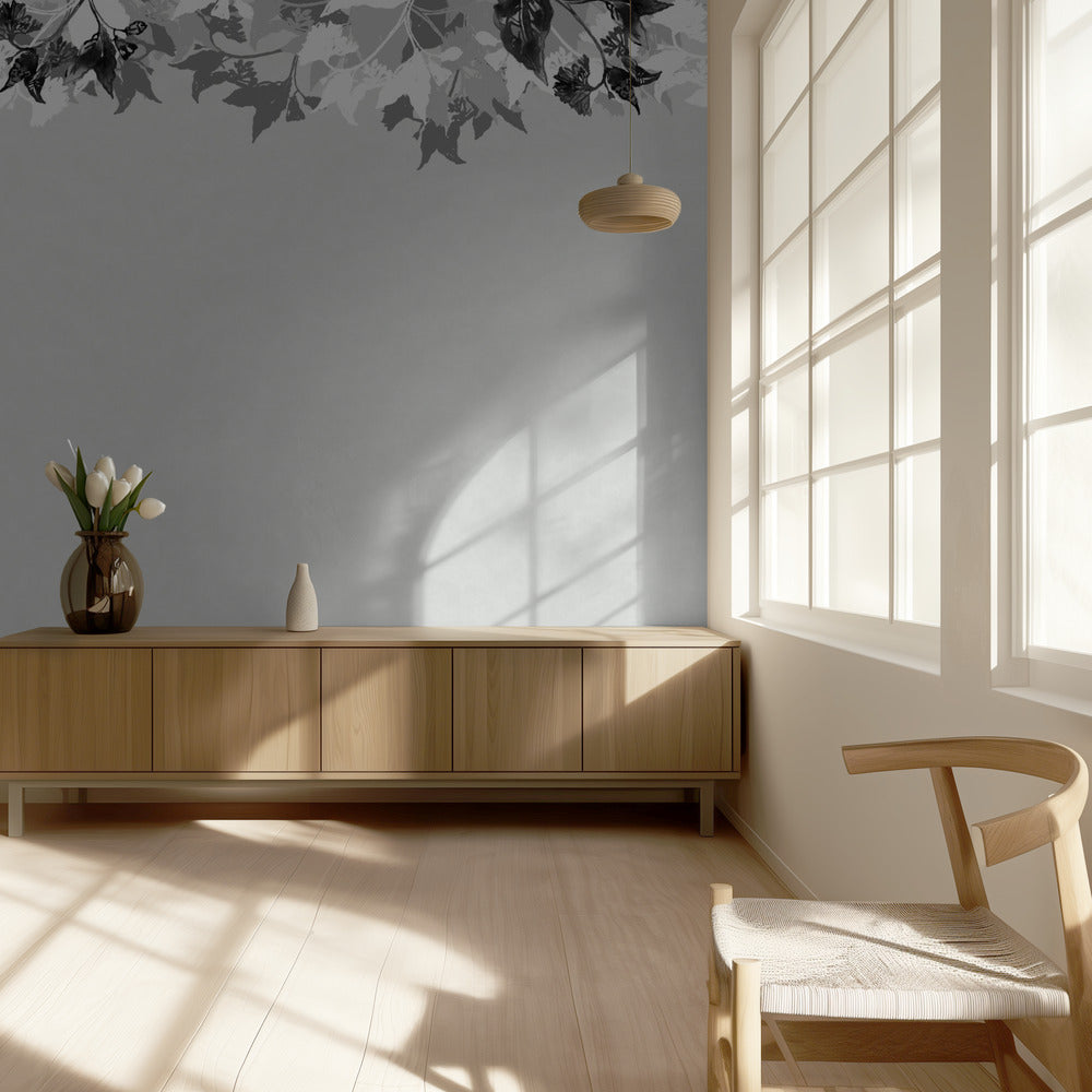 Bloementuin Muurschildering 3 | Behang