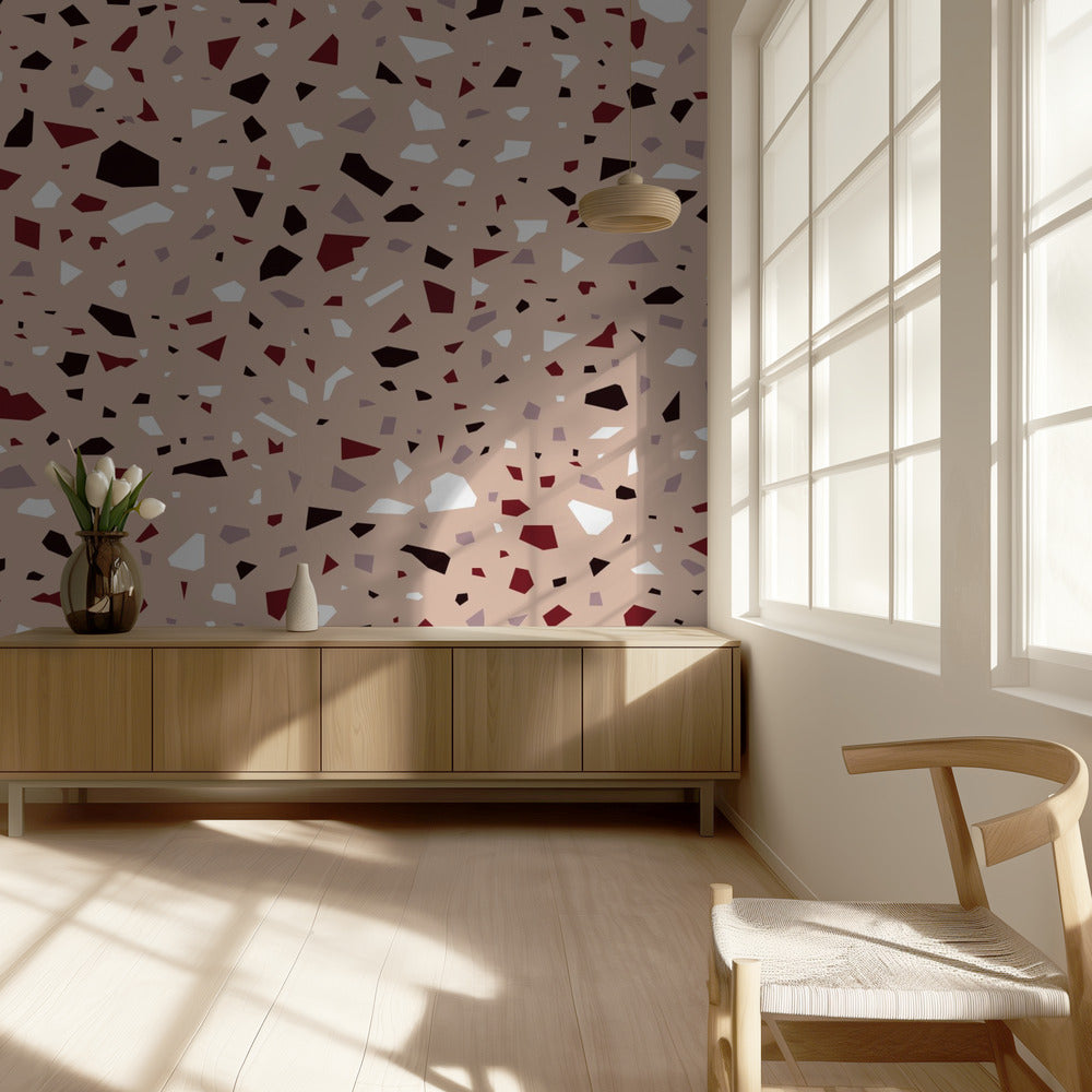 Speckles_Peach | Behang