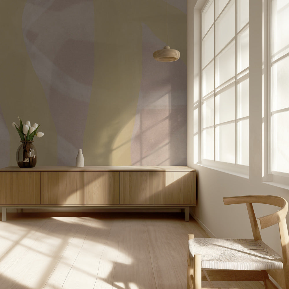 Neutral Abstract Watercolor In Nude and Pastel 11 | Wallpaper
