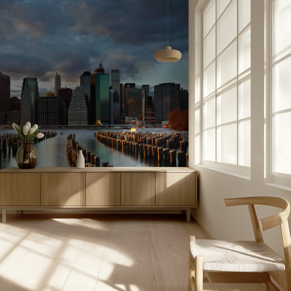 Skyline van New York | Behang