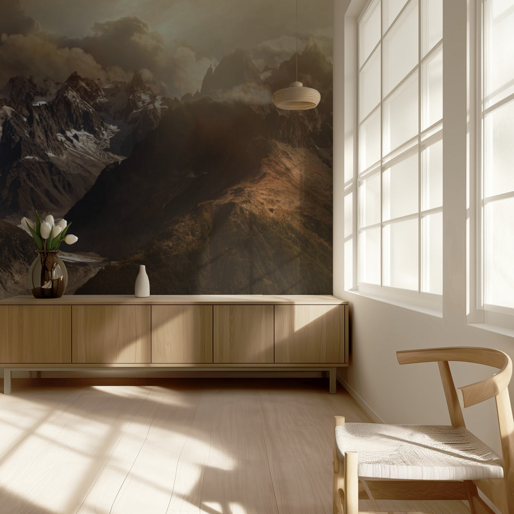 Mont Blanc Massief | Behang