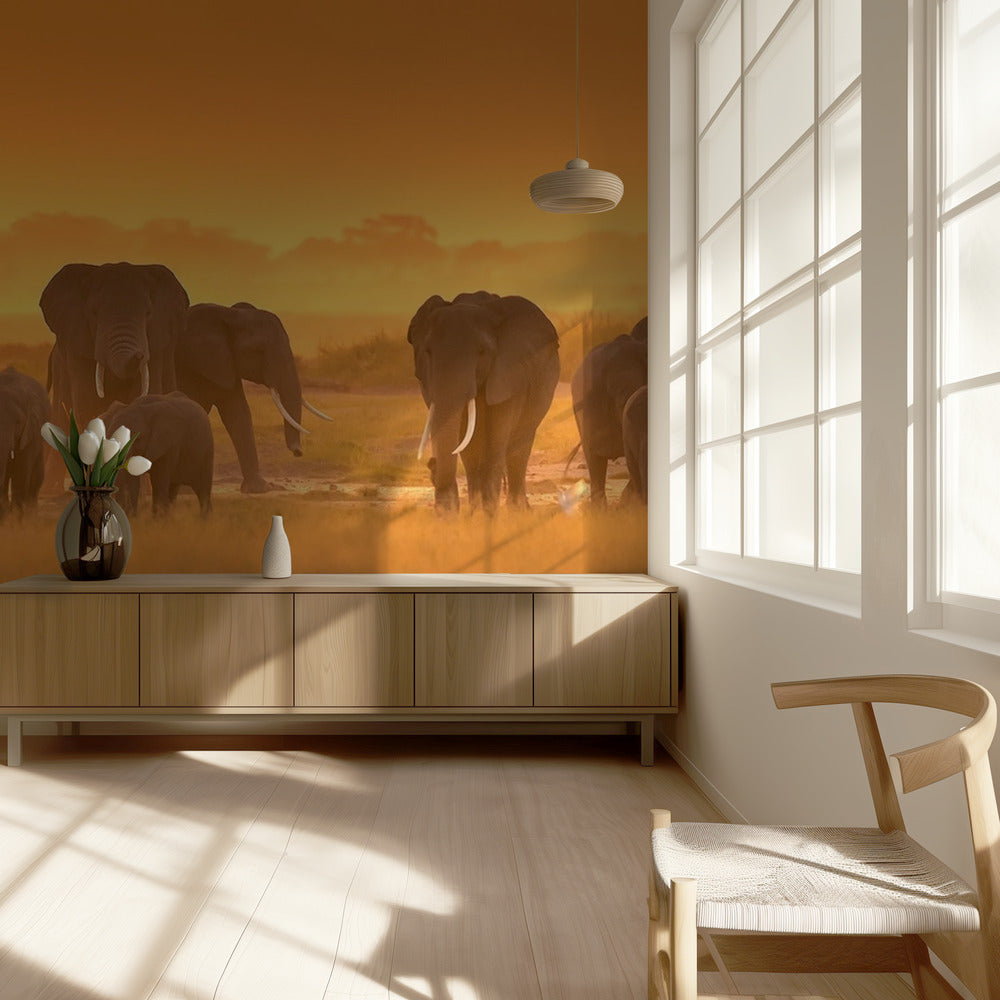 Gouden Licht | Behang