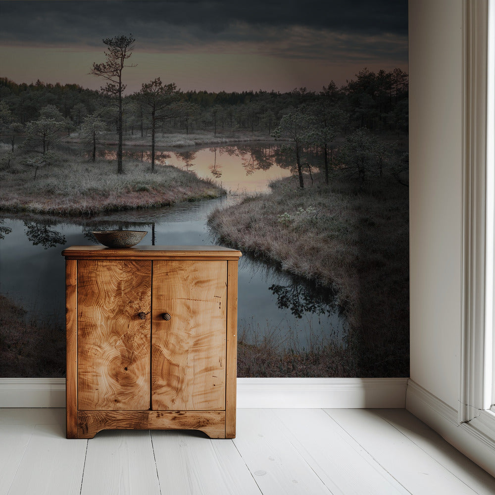 Gemorste verf | Behang