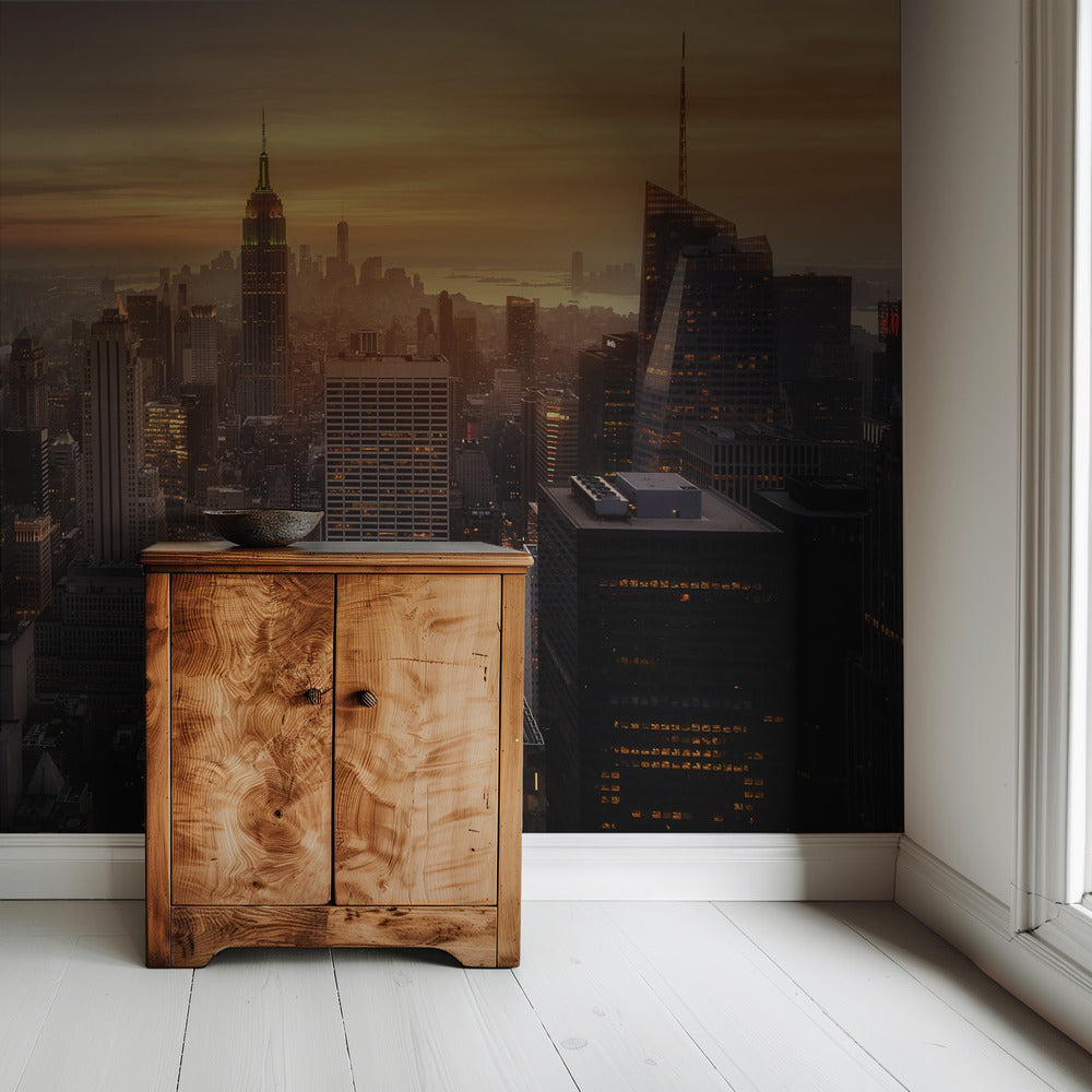 Het licht van Manhattan | Behang