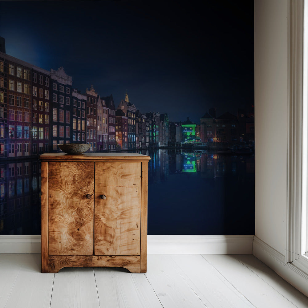 Amsterdamse Ramen Kleuren | Behang