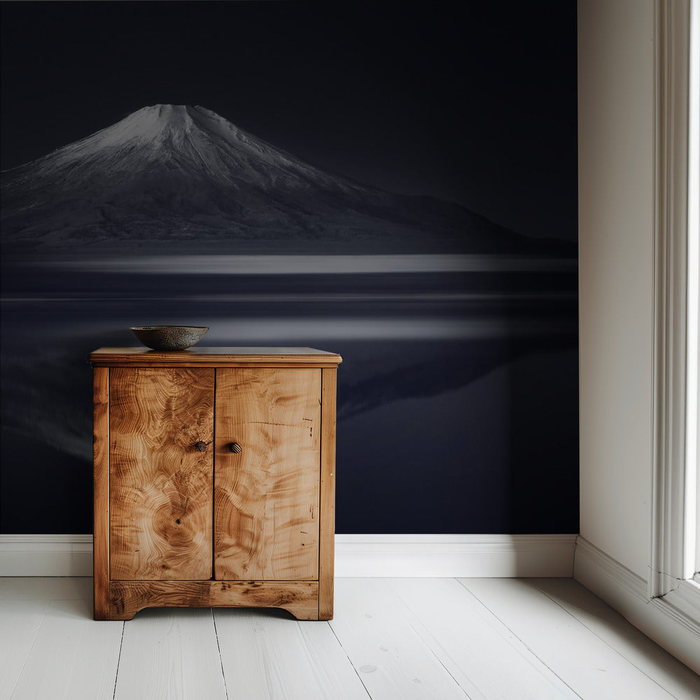 Weerspiegeling van de berg Fuji | Achtergrond