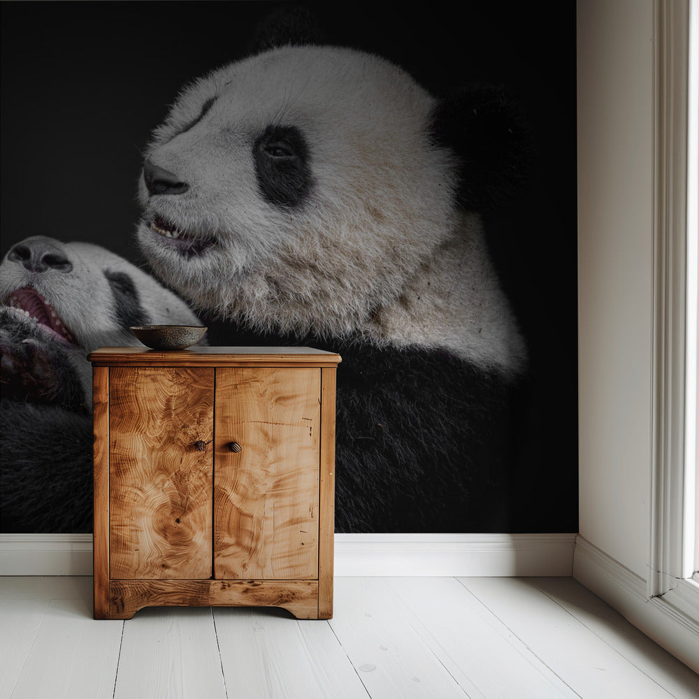 Panda's | Behang