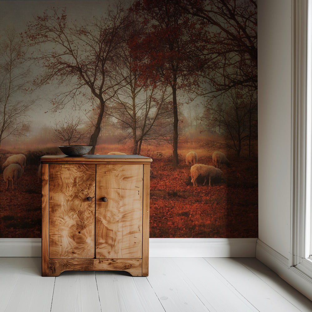 Laatste dagen van de herfst | Behang