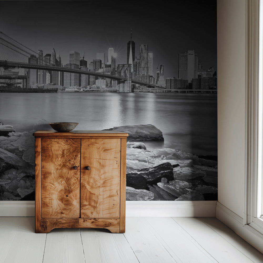 New York - Brooklyn Bridge | Behang