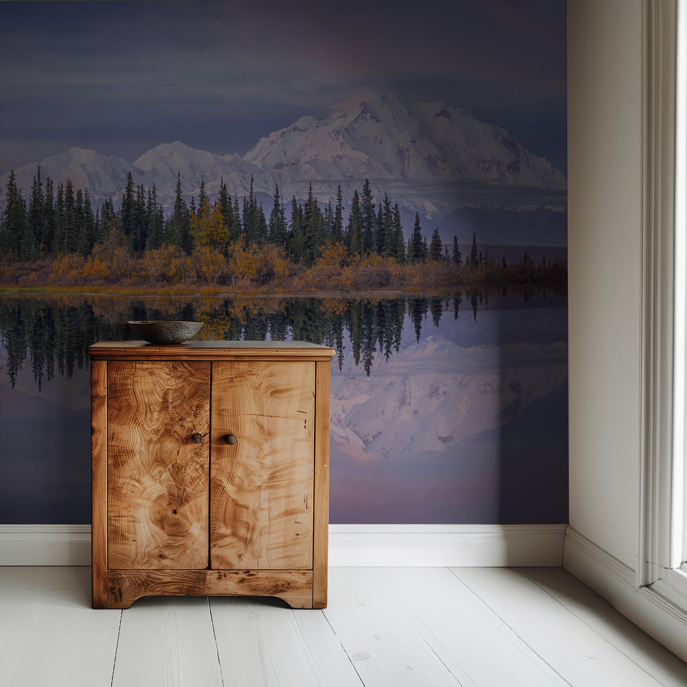 Denali Reflectie | Behang