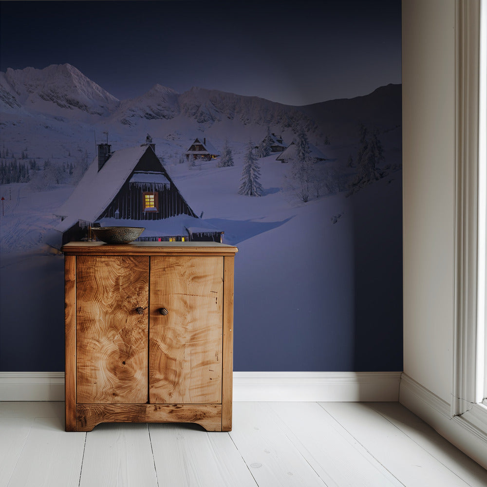 Winterhut | Behang