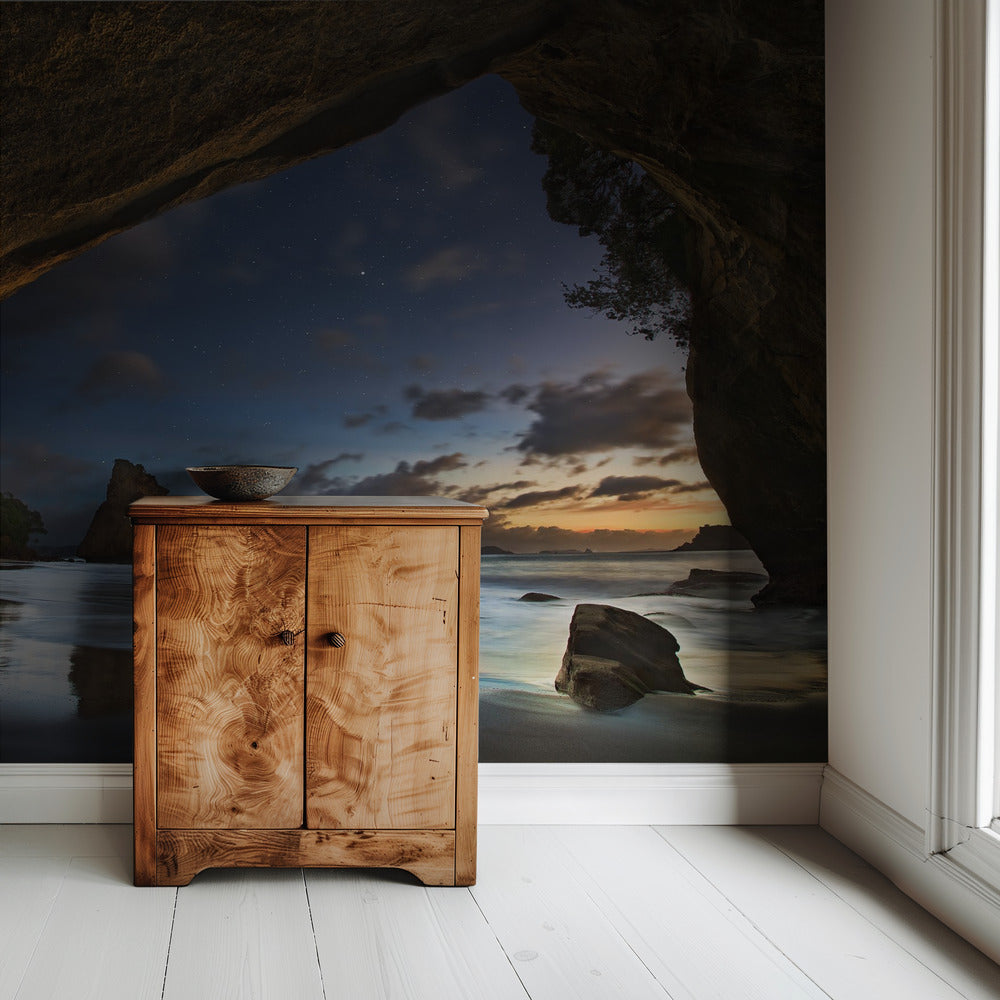 Cathedral Cove | Behang