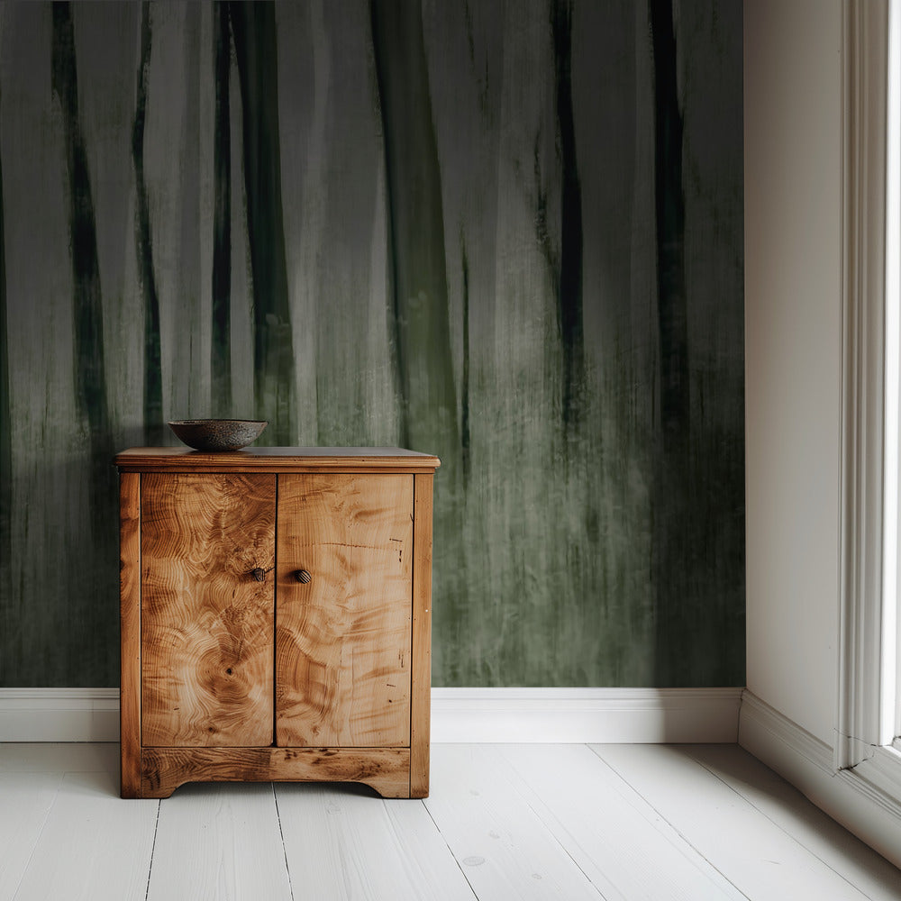 Bomen in beweging | Behang