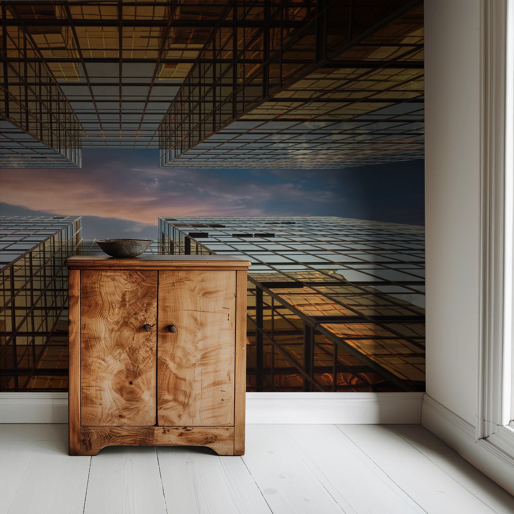Gouden Spiegels | Behang