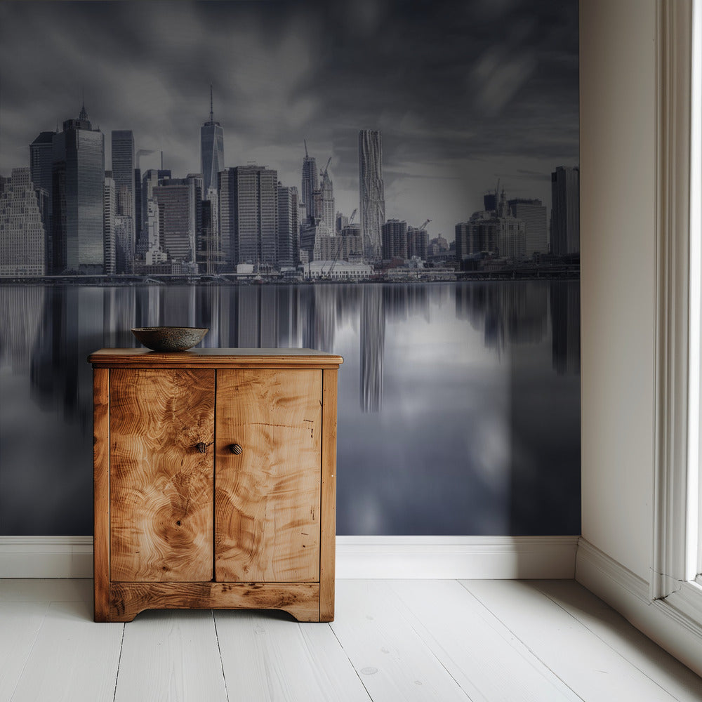 Manhattan Reflectie | Behang