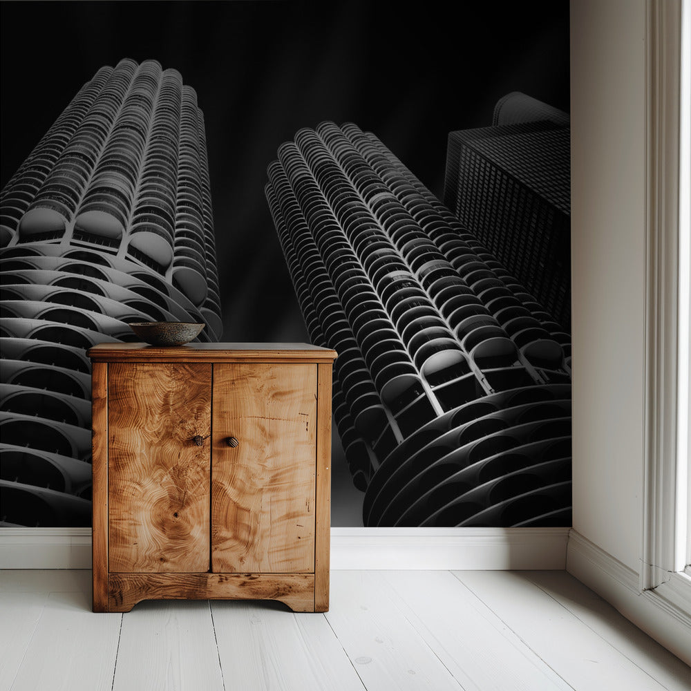Marina City (Maïskolf) | Behang