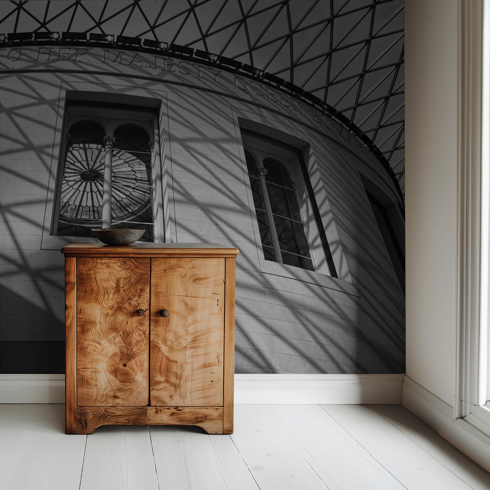 In de galerij | Behang