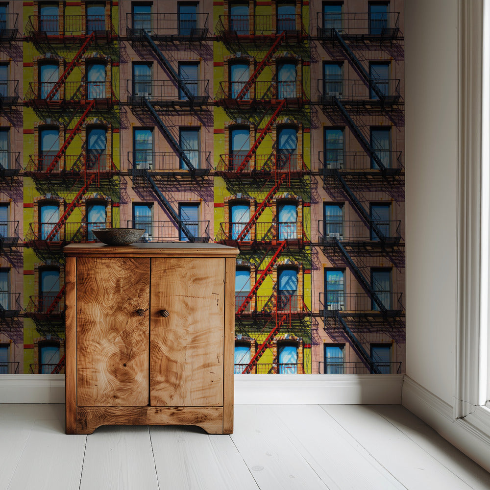 New York Windows | Behang