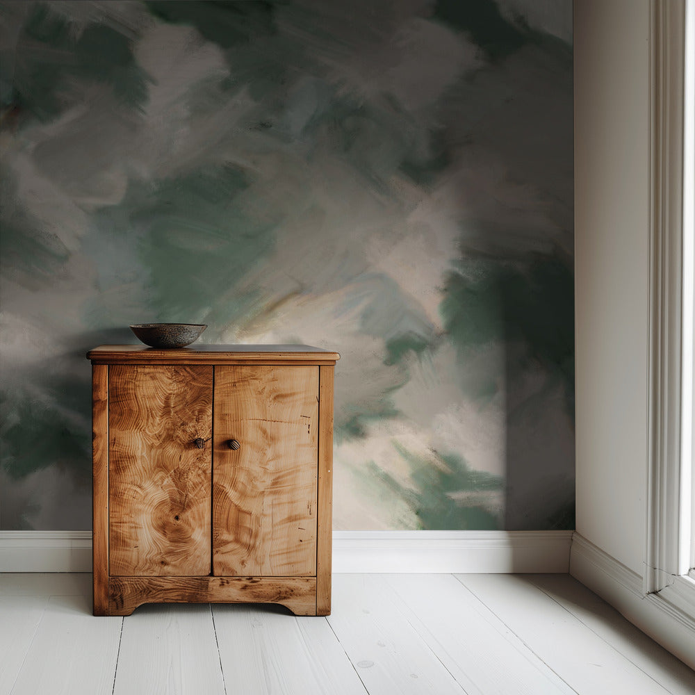 Fluisterende bladeren | Behang
