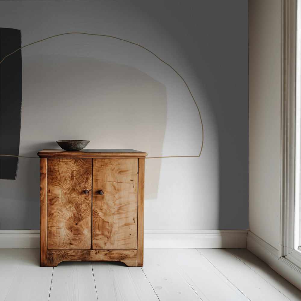 Gebogen Eenvoud | Behang