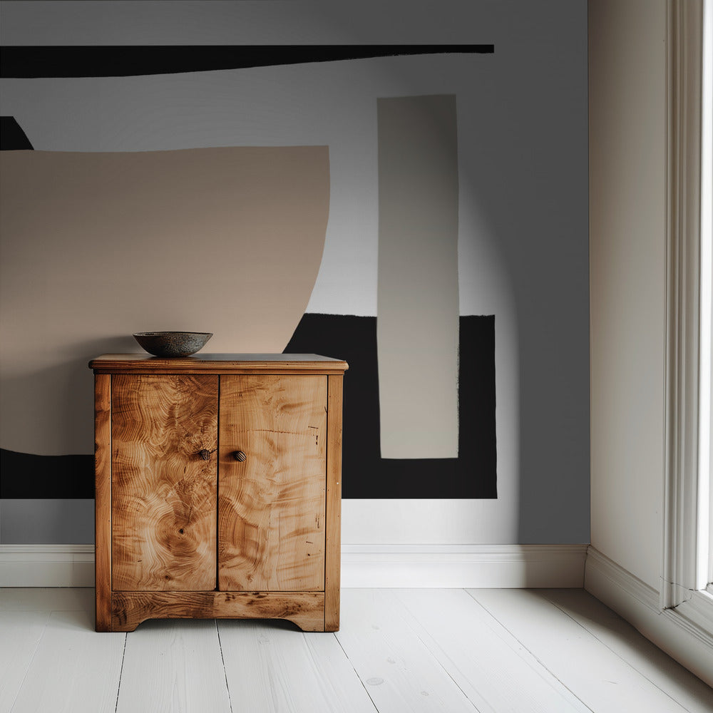 Minimale Geometrie | Behang
