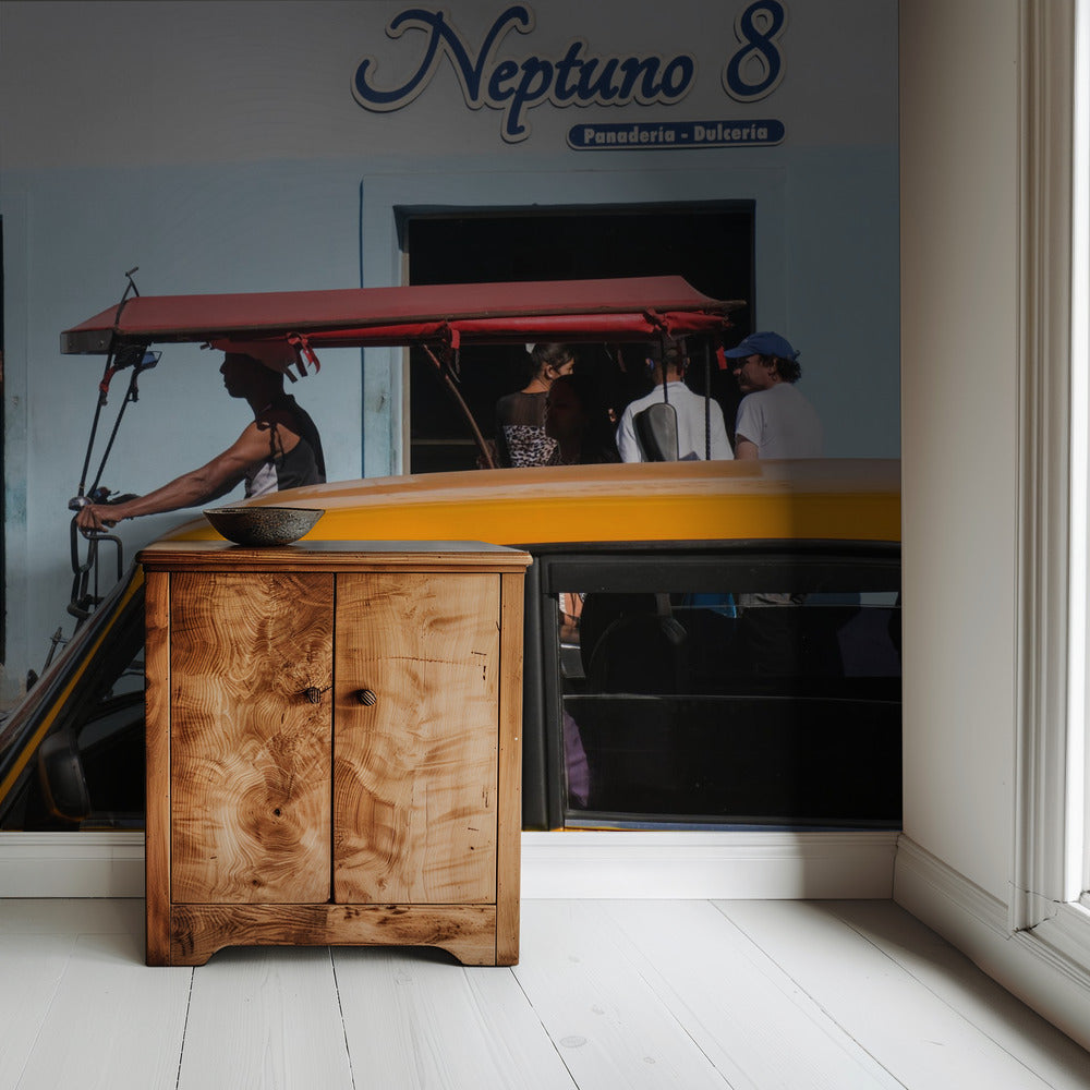 Cubaans straatleven | Behang
