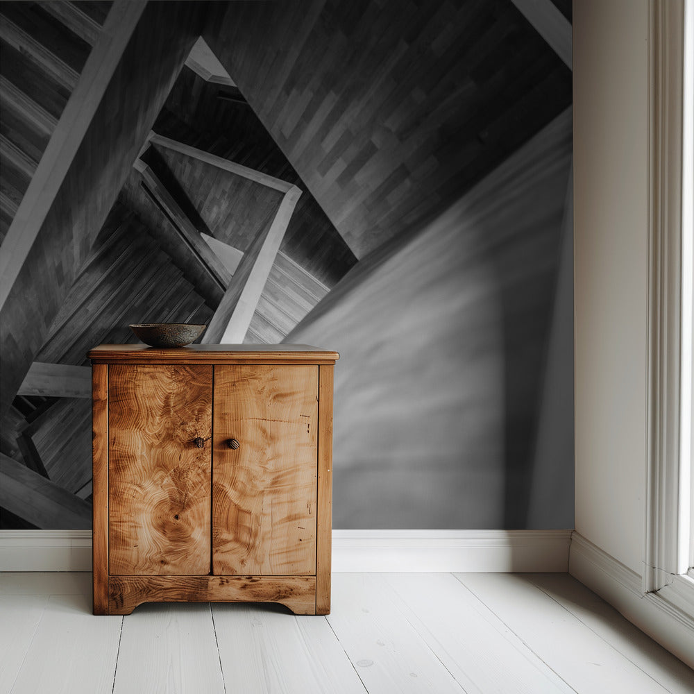 Trappen zoals Escher | Behang