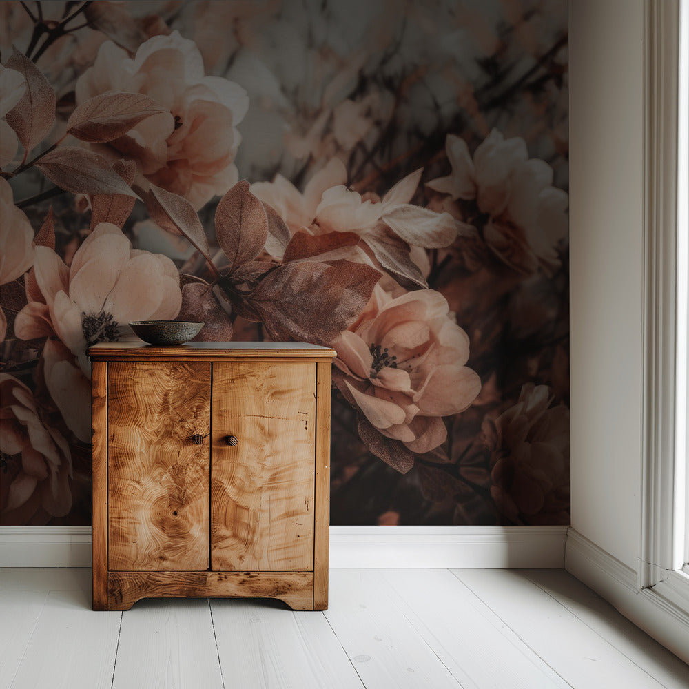 Bloemblaadjes in harmonie | Behang