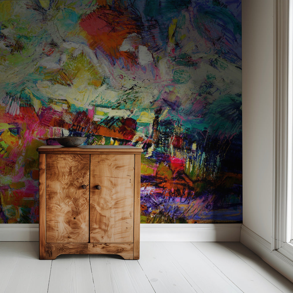 Expressionistisch Abstract | Behang