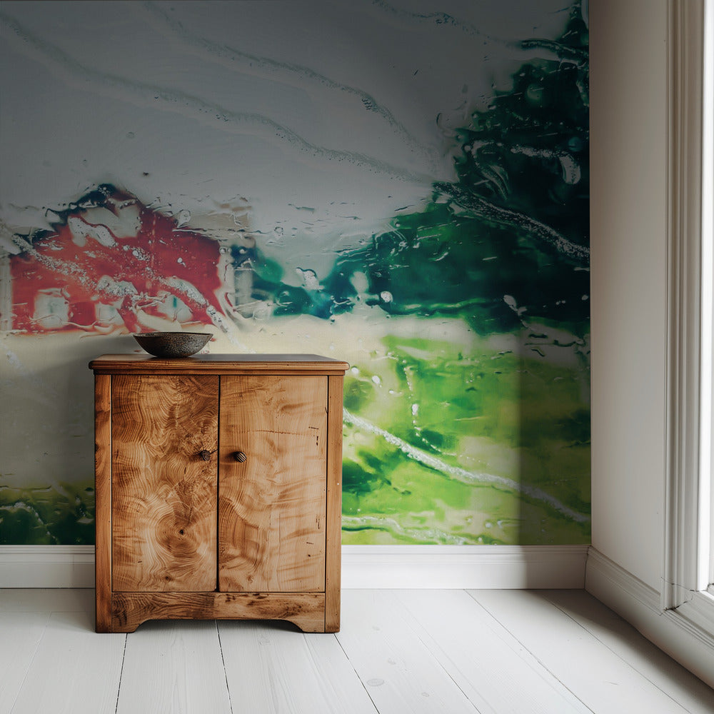 regenachtige dag | Behang