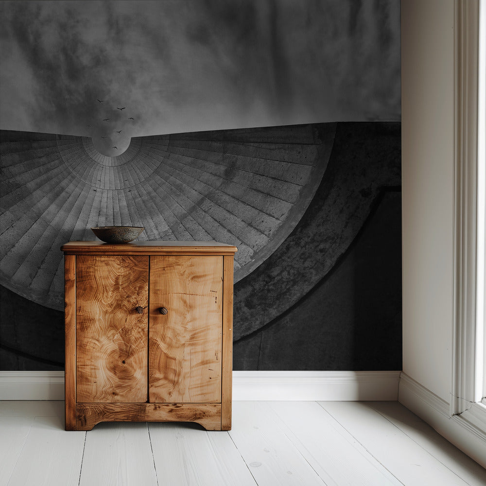 Vogels zonder draad | Behang