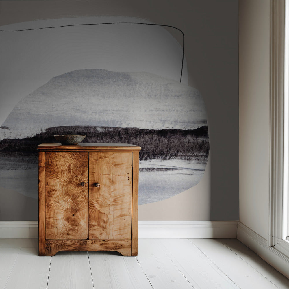 Serene reflecties | Behang