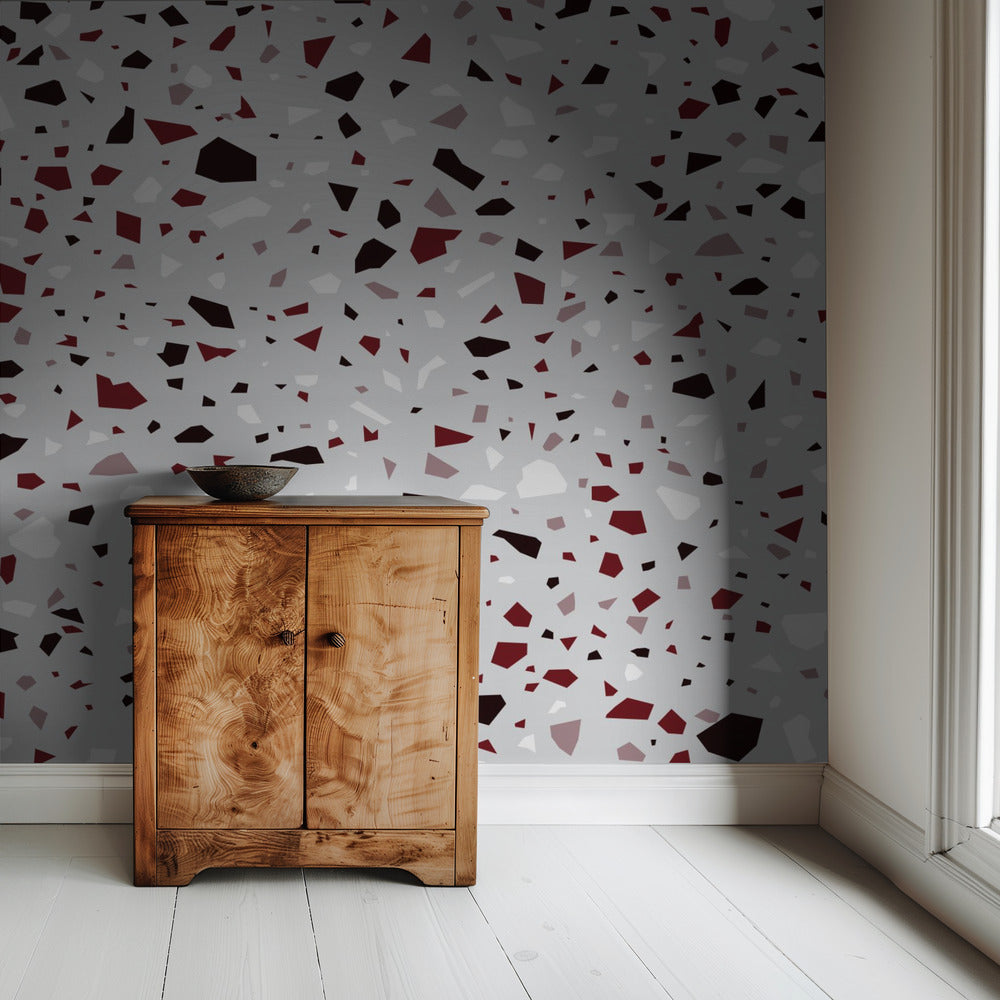 Speckles_Rose Grey | Wallpaper