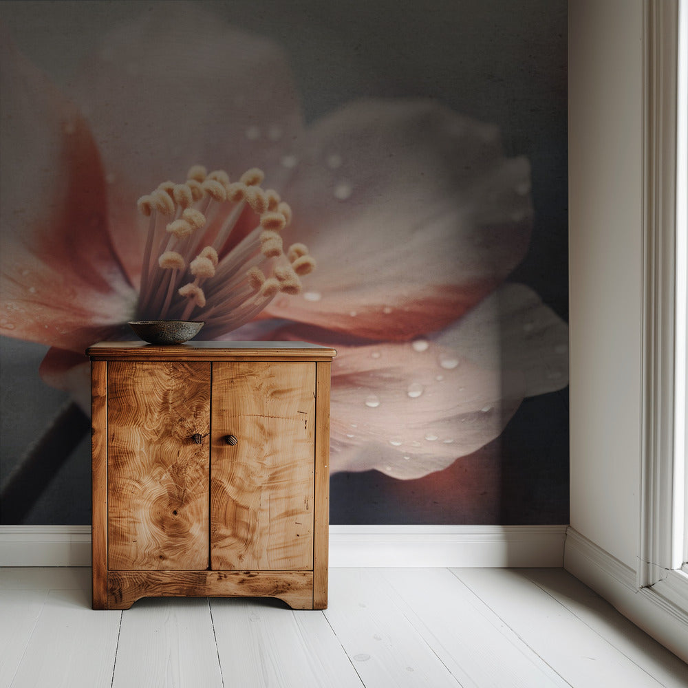 Bloemblaadjes van Sereniteit | Behang