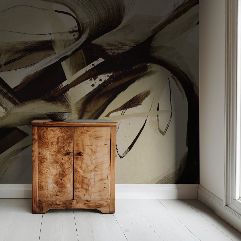Elegantie in beweging | Behang