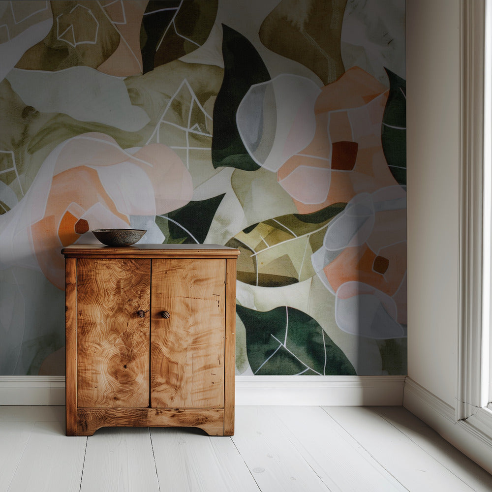 Bloesems in harmonie | Behang