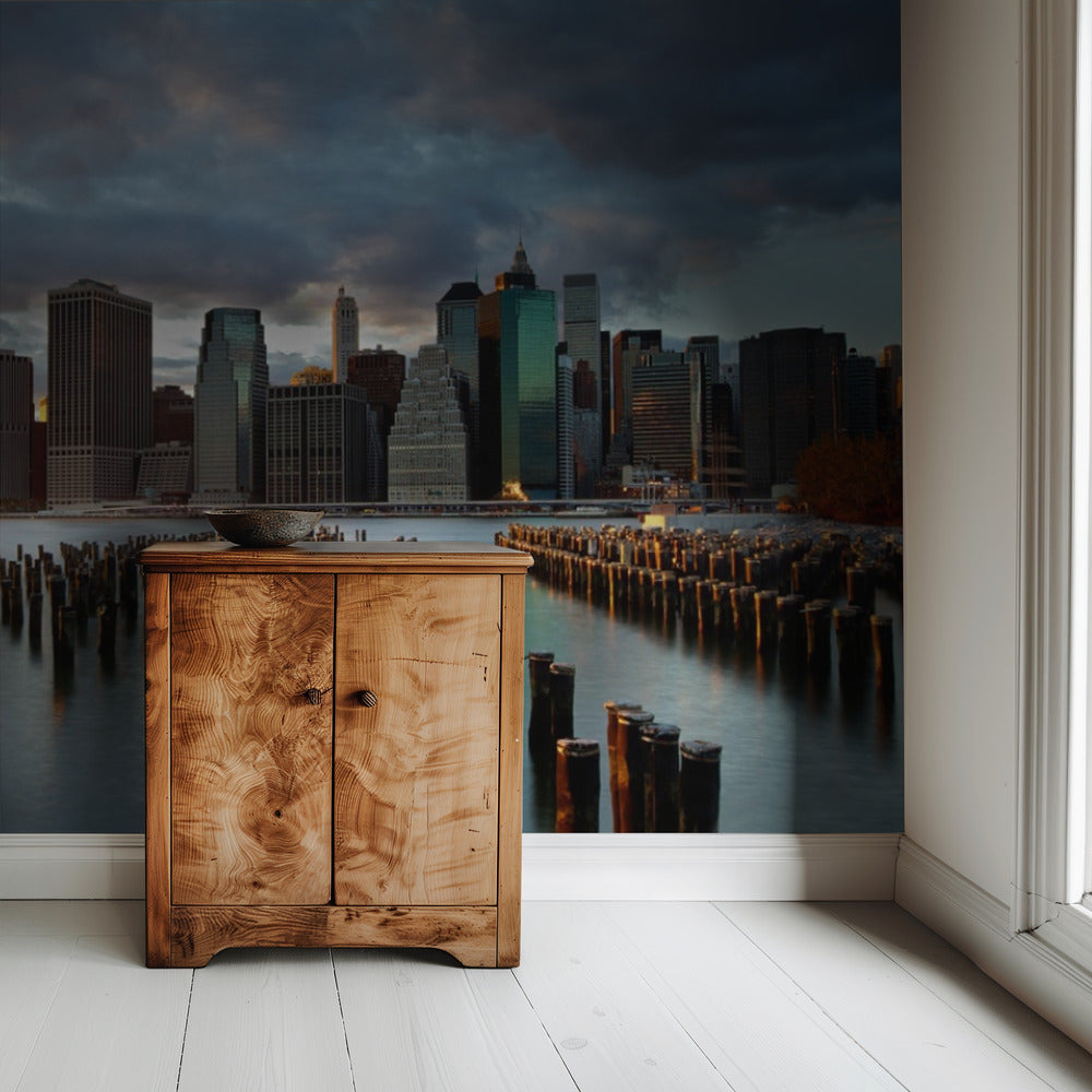 Skyline van New York | Behang