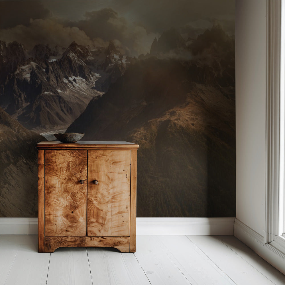 Mont Blanc Massief | Behang