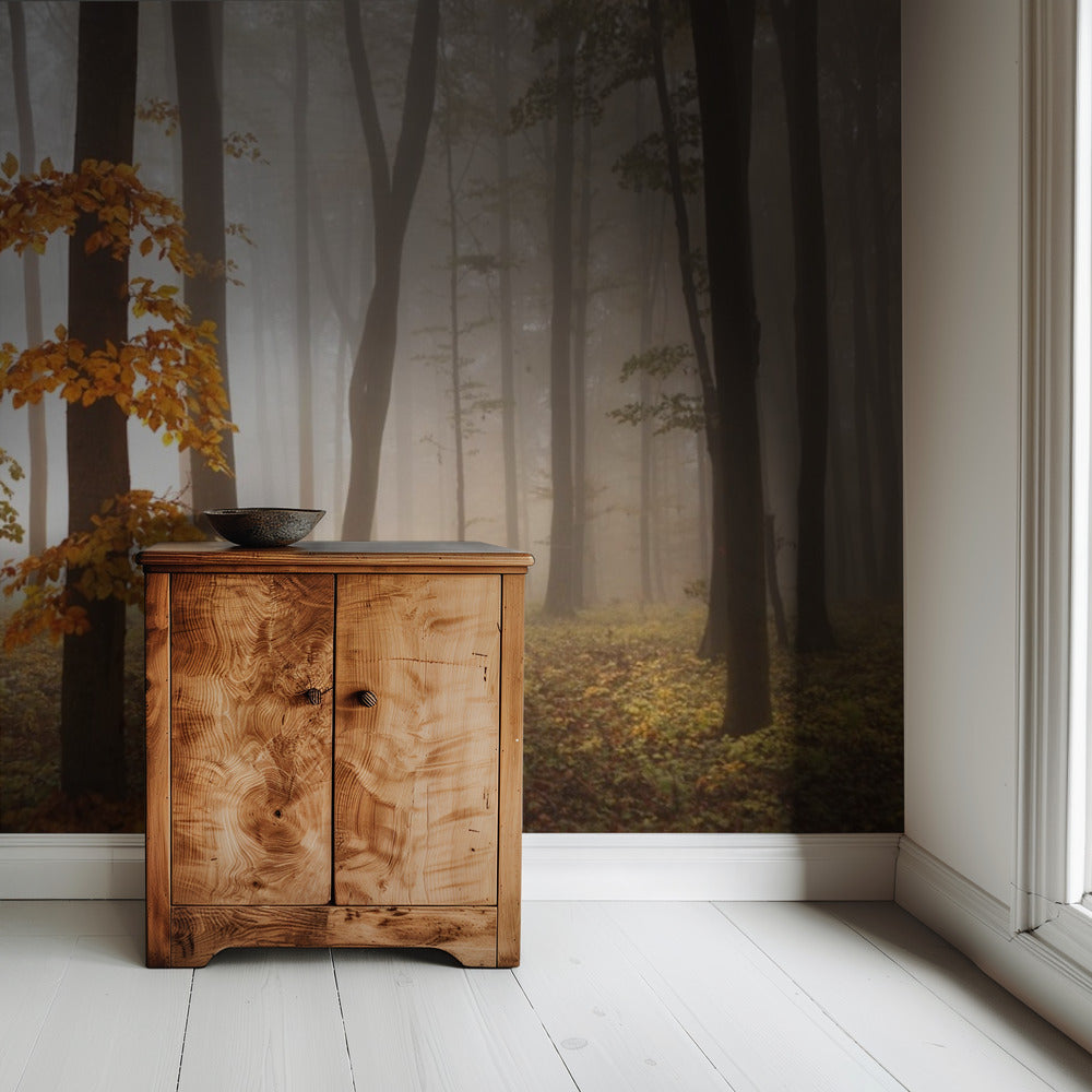 In novemberlicht | Behang